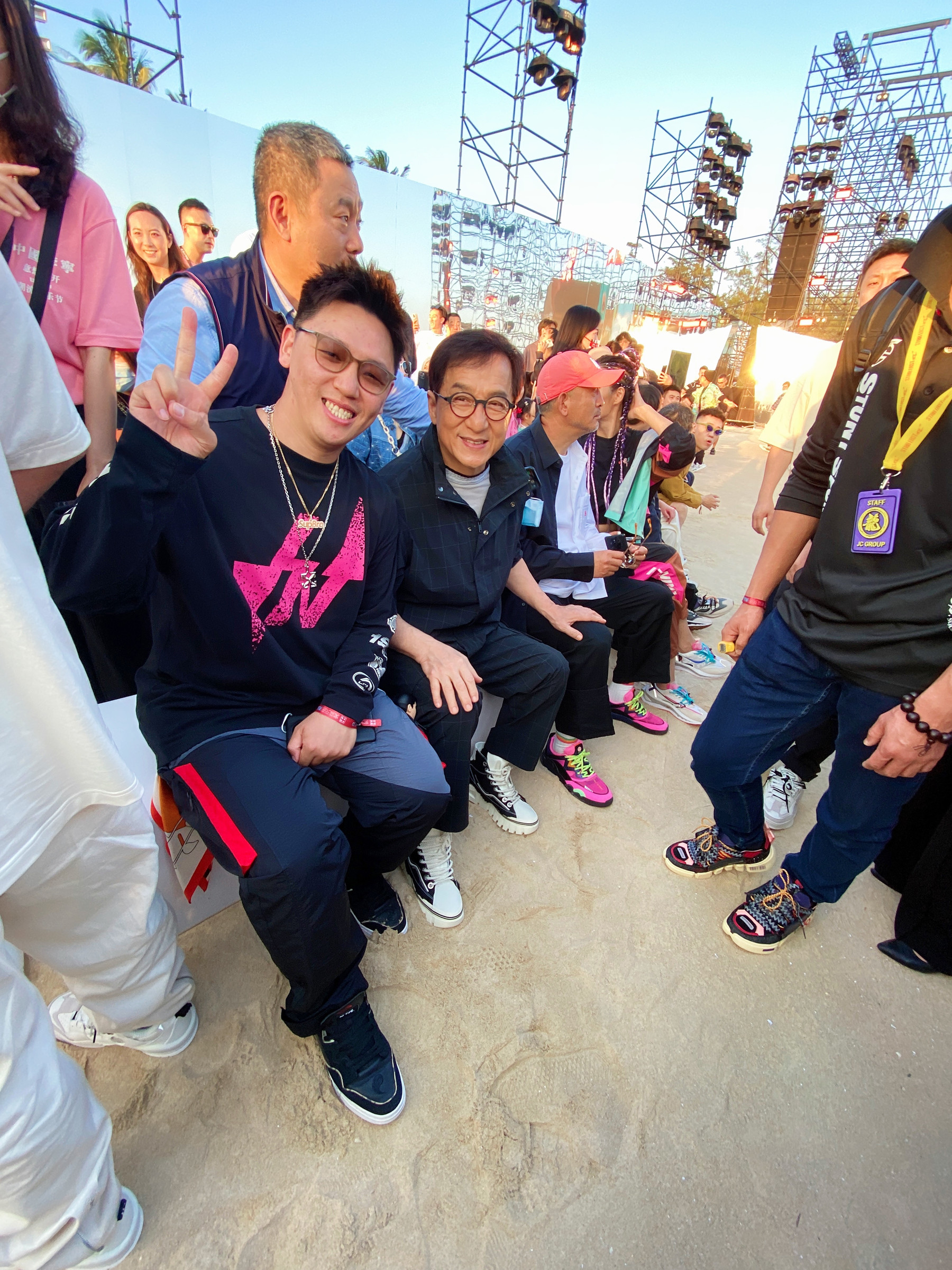 Cody with Jackie Chan