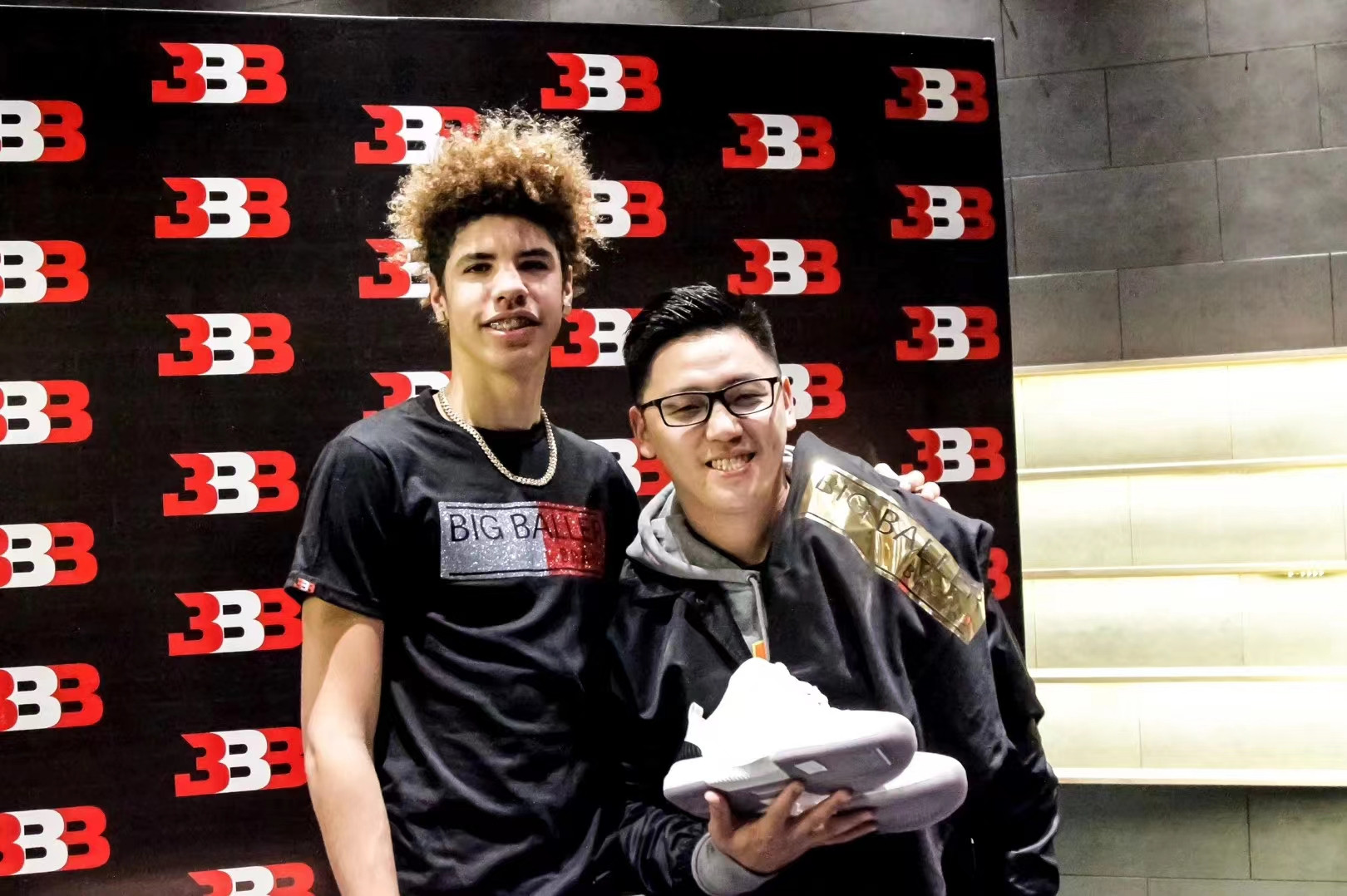 Cody with LaMelo Ball